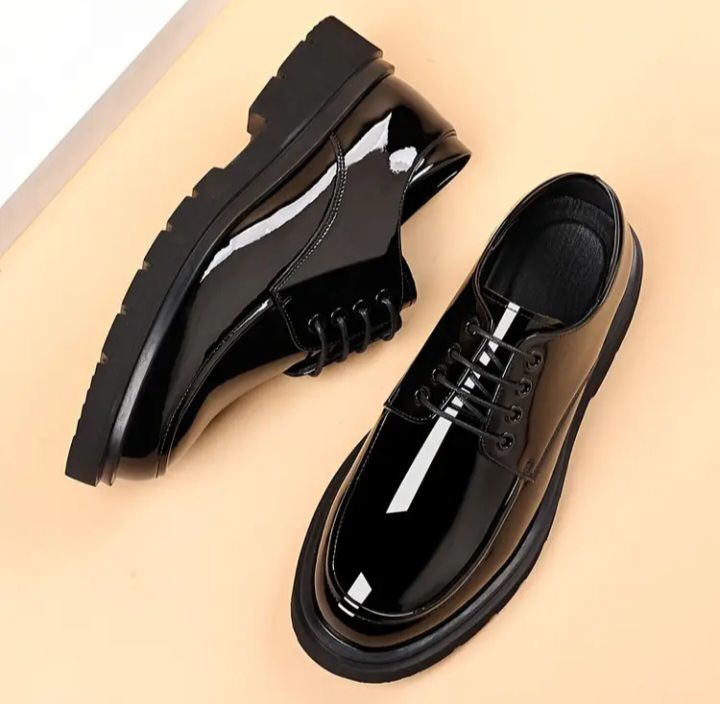 SADAM Patent Leather Derby